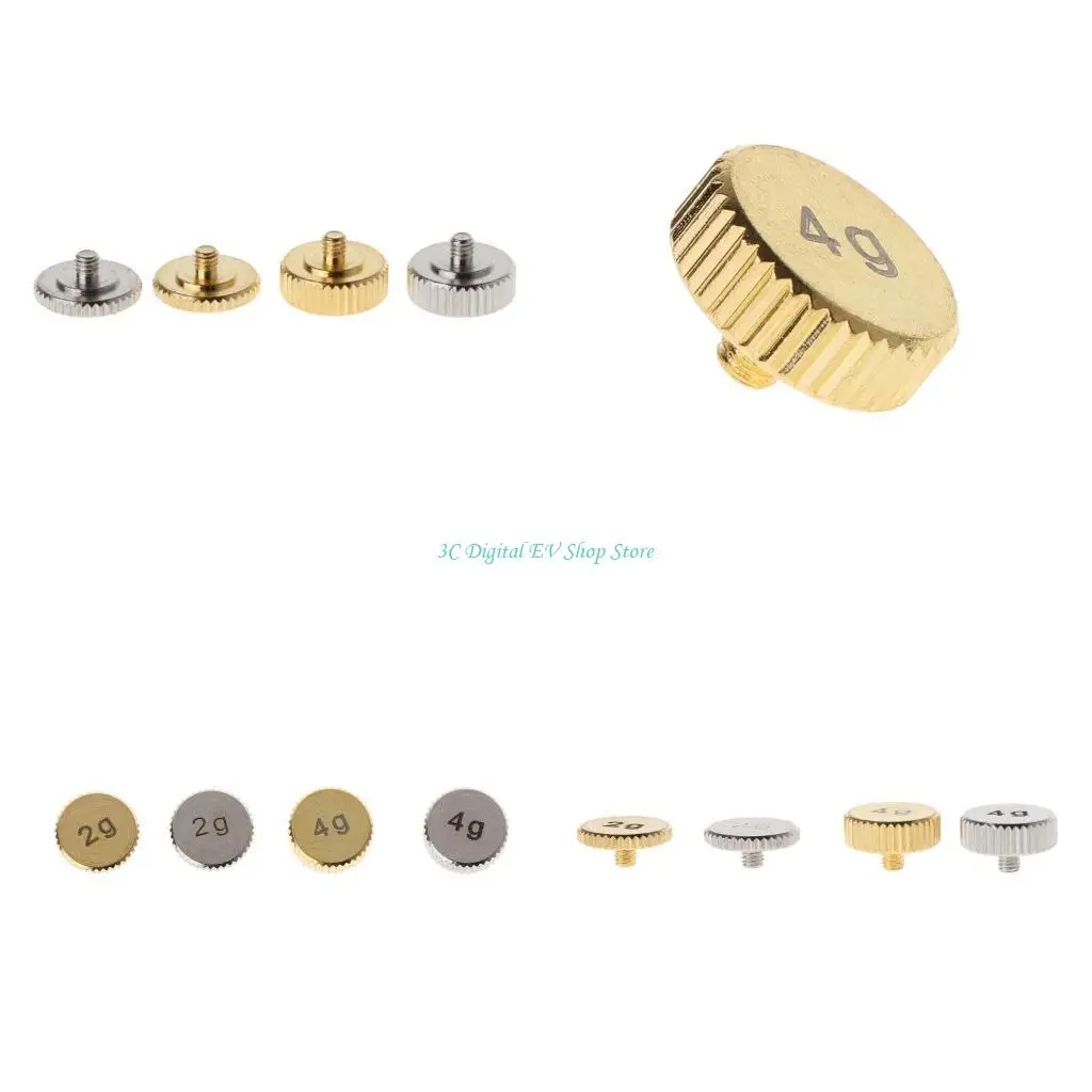 E74Dヘッドシェル4G/2G SL1200のシェルカウンター重量SL1210 2 3 5 M5G -Silver/GOL