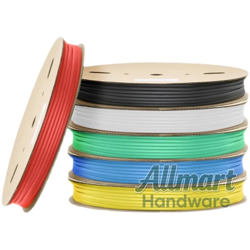 2:1 Ratio Black Heat Shrink Tubing 80-150MM, Electrical Insulation Sleeve, Data & Power Cable Repair Protective Tube
