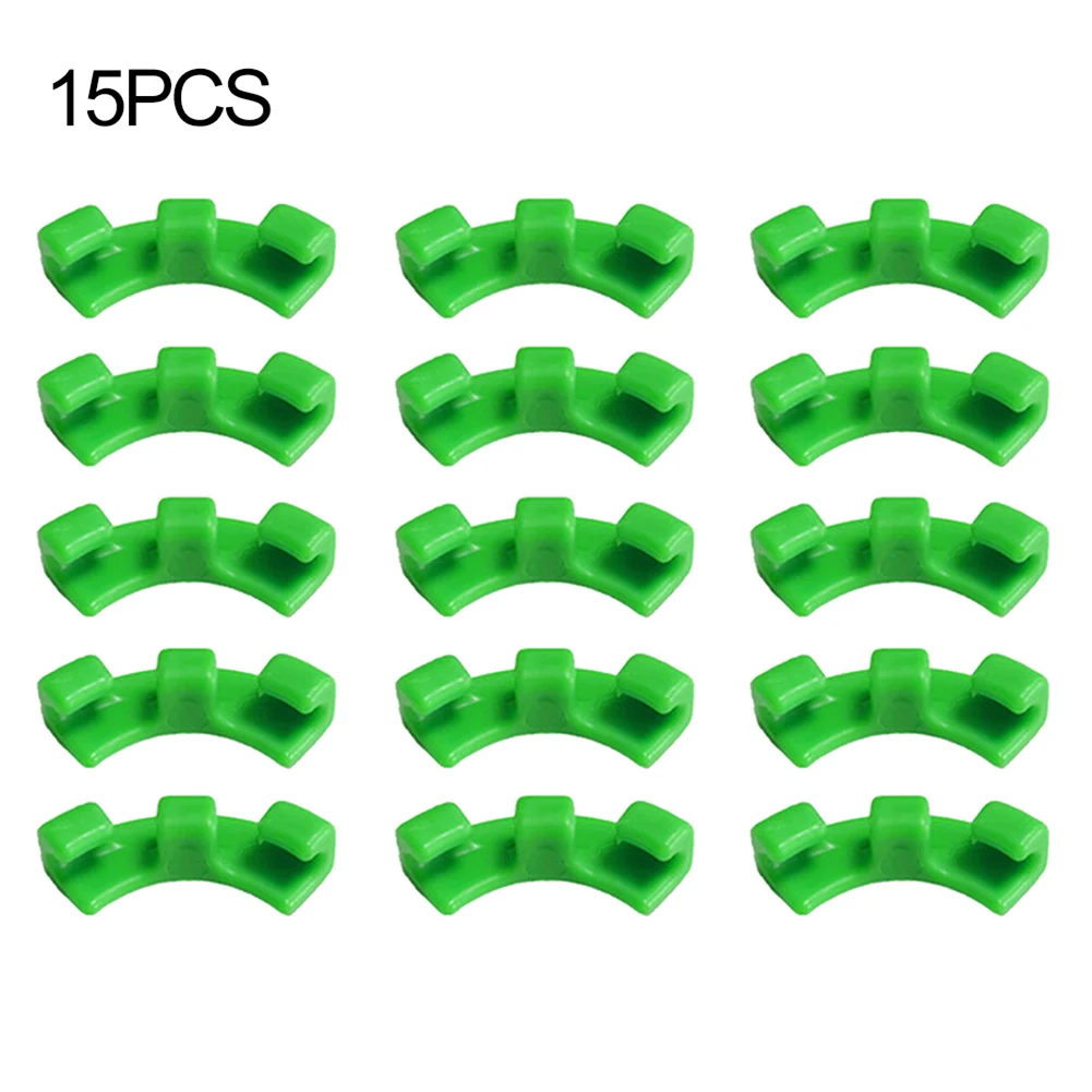 

15PCS Red Green 90 Degree Plant Benders Trainer For Low Stres Training Plants Training Curved Growth Plants Bending Clips Holder