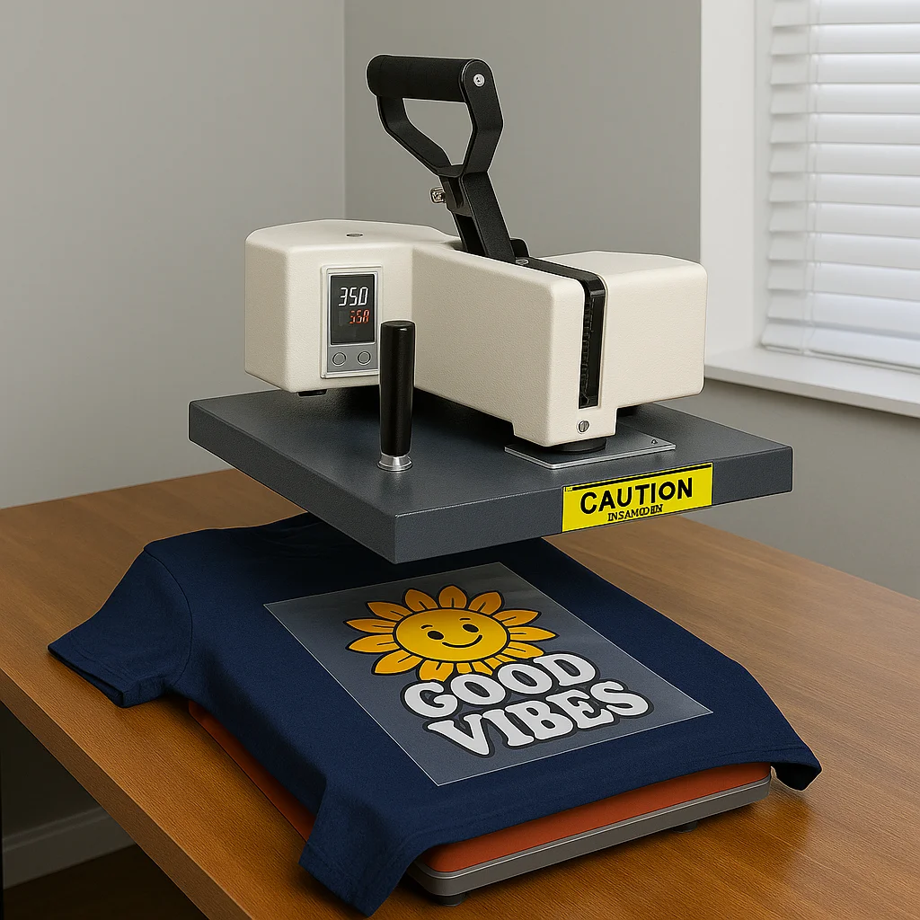 

High Pressure 270° Swing-Away Heat Press Machine for T-Shirts | Smart LCD Control | Eccentric Bearing | DIY Heat Transfer Print