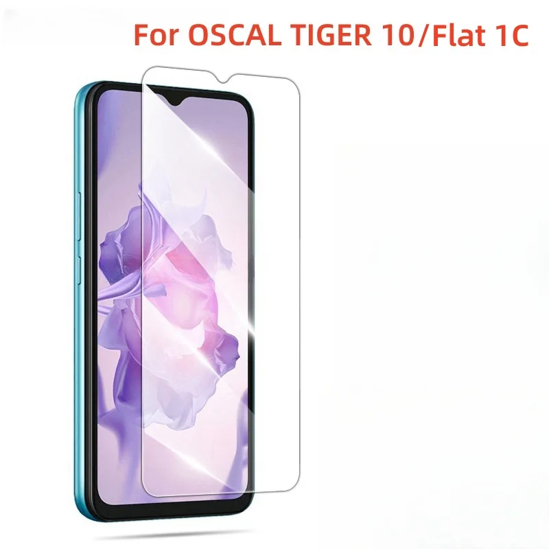 2/3Pcs Screen Protector for Blackview Oscal Tiger 10 Flat 1C Tempered Glass Film for Oscal Tiger 10 Flat 1C Cover Front Film