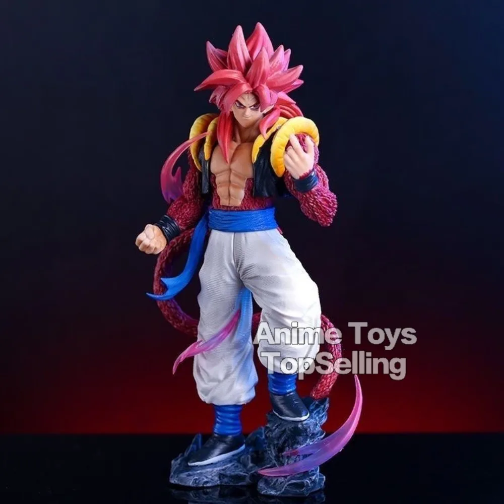 30cm/11.8in Anime Dragon Ball Z  Action Super Saiyan 4 Gogeta PVC Action Figures Collection Model Toys Gifts