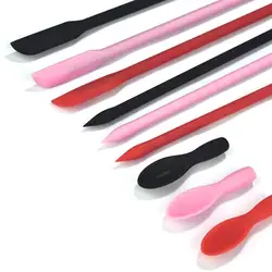 Seal Stamp Wax Spoon Cleaning Tool Soft Silicone Spoon Candel Melting Spoon Cleaner DIY Candle Making Accessories