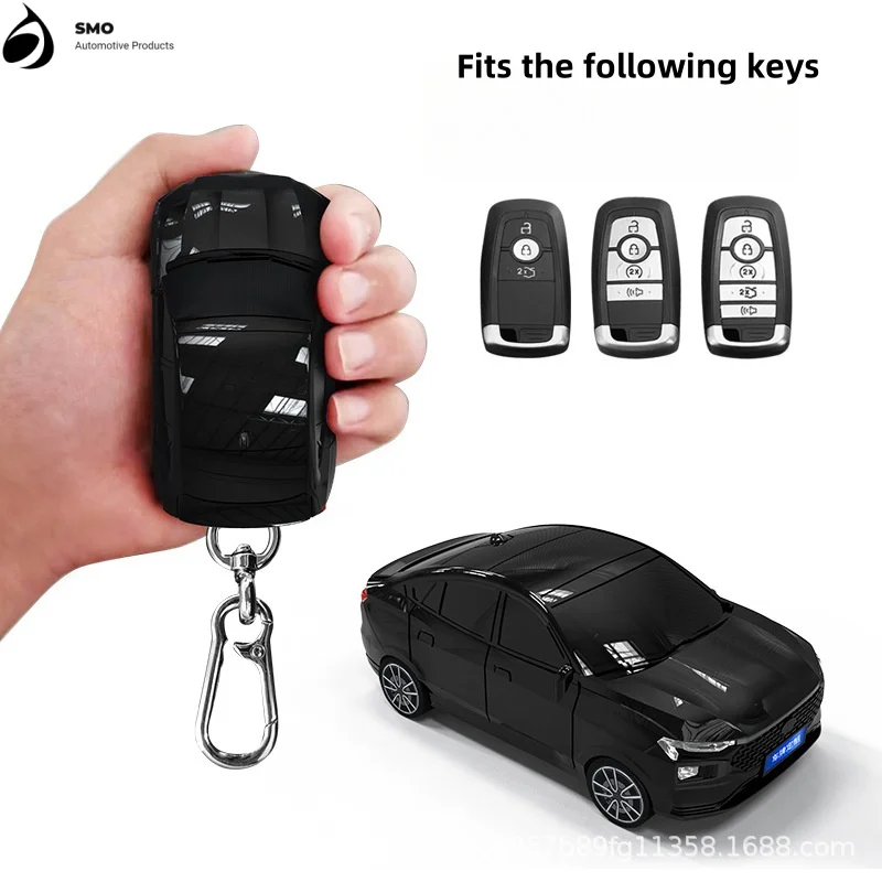 

For Ford Mondeo Key Cover with Lights Car Keyfob Car Model Key Protector Auto Accessories New