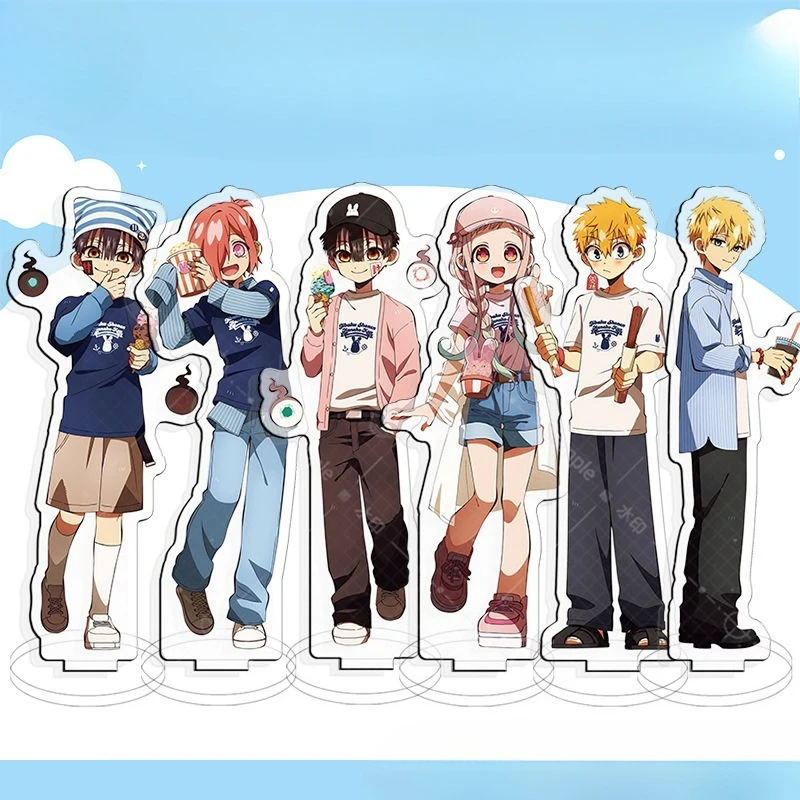 Toilet-bound Hanako-kun Acrylic Stand Figure Minamoto Kou Hanako Anime Peripherals Cute Cartoon Desktop Ornament Decoration