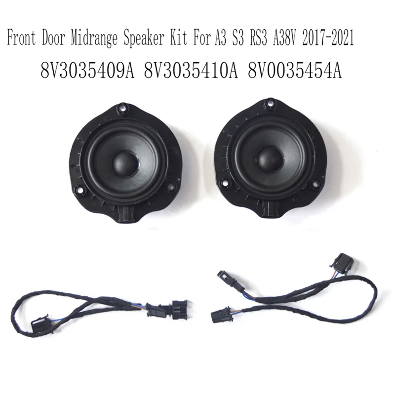 【Падение цены! !】Комплект средних динамиков передней двери для динамика RS3 8V0035454A 8V3035410A