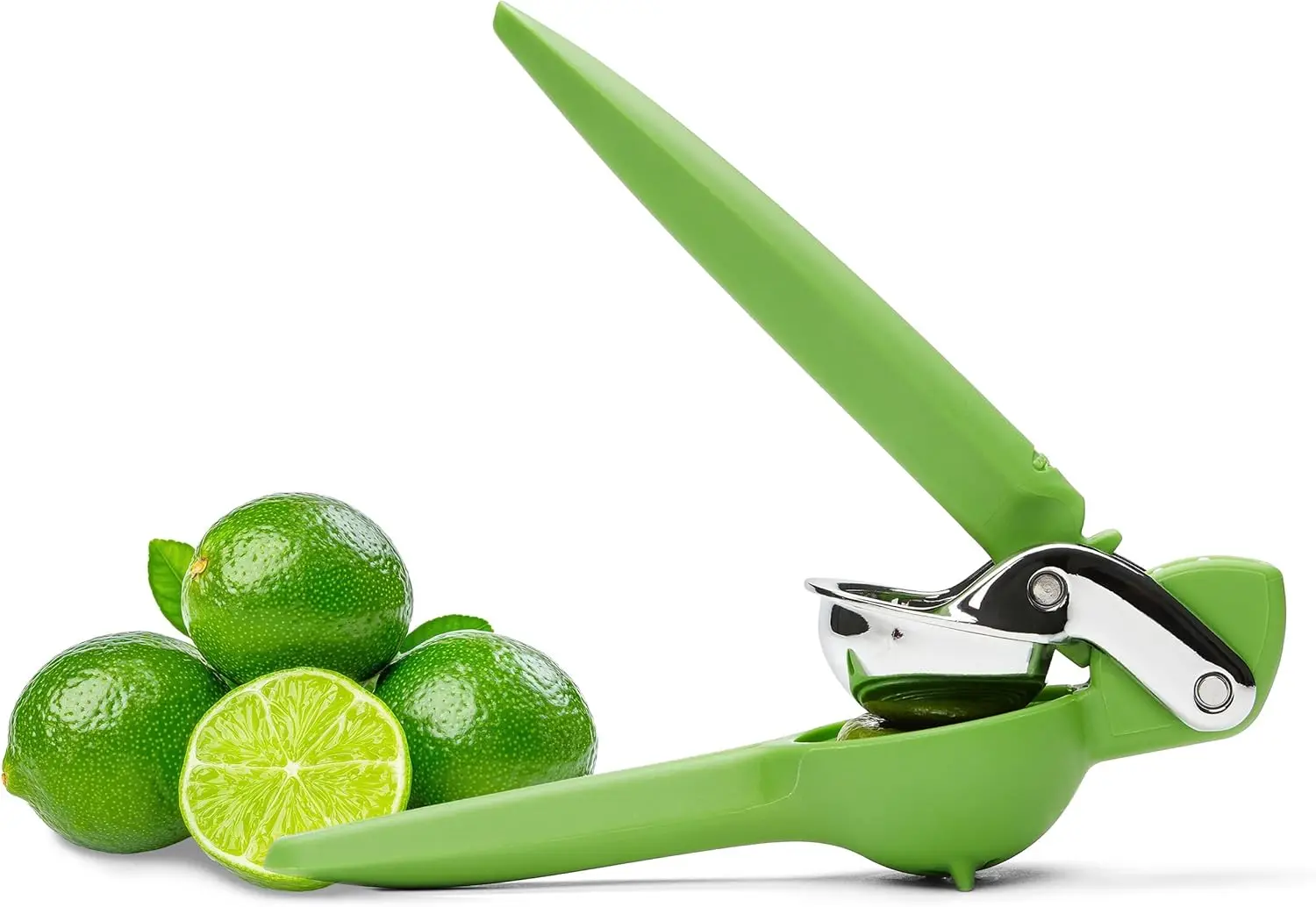 

Lime Juicer with Dual-Gear Mechanism for Easy Juicing, 9-Inch Handheld Manual Squeezer