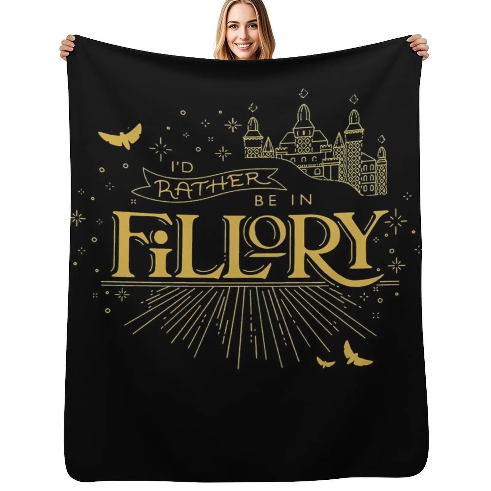 

Gifts For Men Visit Fillory Halloween Throw Blanket Luxury Thicken Plaid on the sofa Moving Luxury Throw Blankets