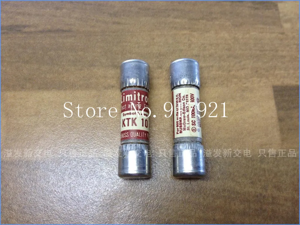 [ZOB] Imported Littelfuse Netlon KLK10 10A 600V 10X38 fuse fuse  --10PCS/LOT