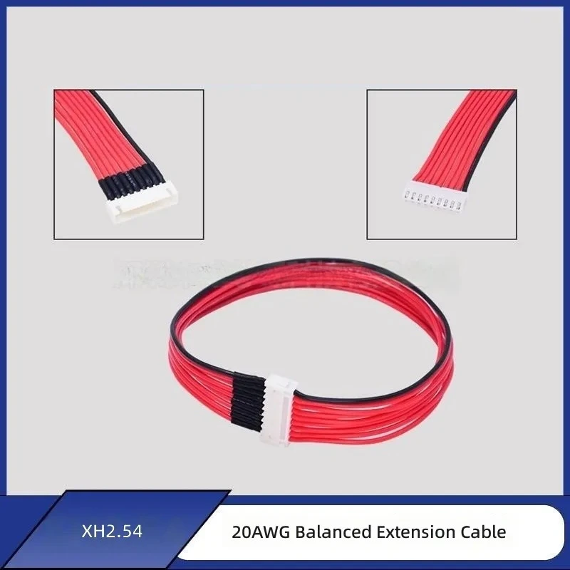 for 1S to 12S XH 254 pitch lithium silicone cable balance head charging extension cable