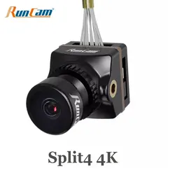 RunCam Split 4 Split4 4K FPV Camera with FOV 140° Low Latency DC 5-20V Nano HD Recording 16:9/4:3 Shot for RC FPV Racing Drone