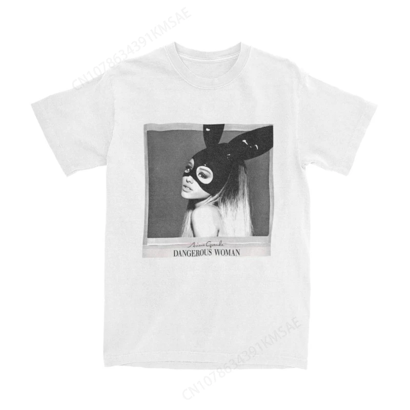 Ariana Tour Pop Music T-Shirts Grande Singer Cotton Tops Summer Short Sleeve T-Shirt O Neck Harajuku Tshirt Big Size 5XL 6XL