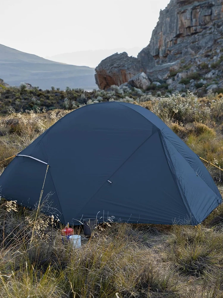 Naturehike Mongar Ultraleichtes Zelt für 2 Personen, wasserdicht, PU, 3000 mm, Campingzelt, doppelschichtig, für Outdoor-Reisen, Wandern