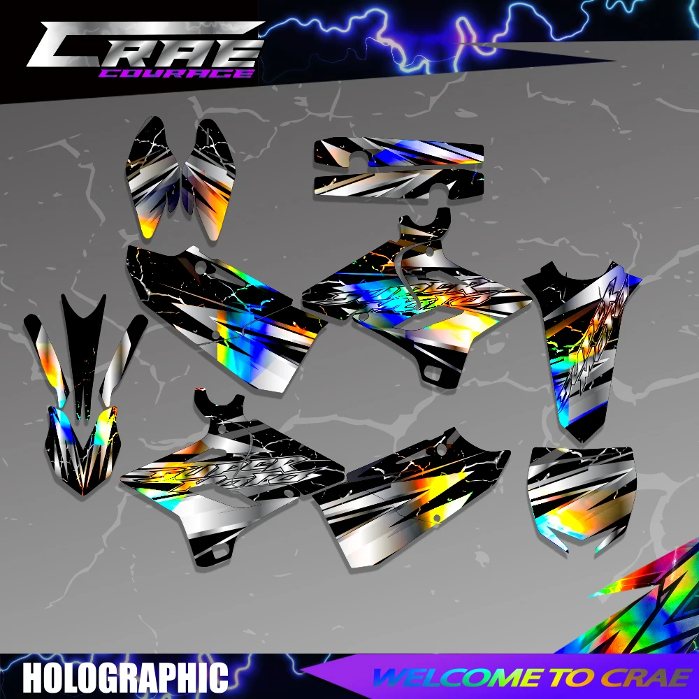 Motocross Background Graphics Decals Stickers Kit FOR YAMAHA YZ125 YZ250 125 YZ 2015 2016 2017 2018 2019 2020 2021 250YZ Custom