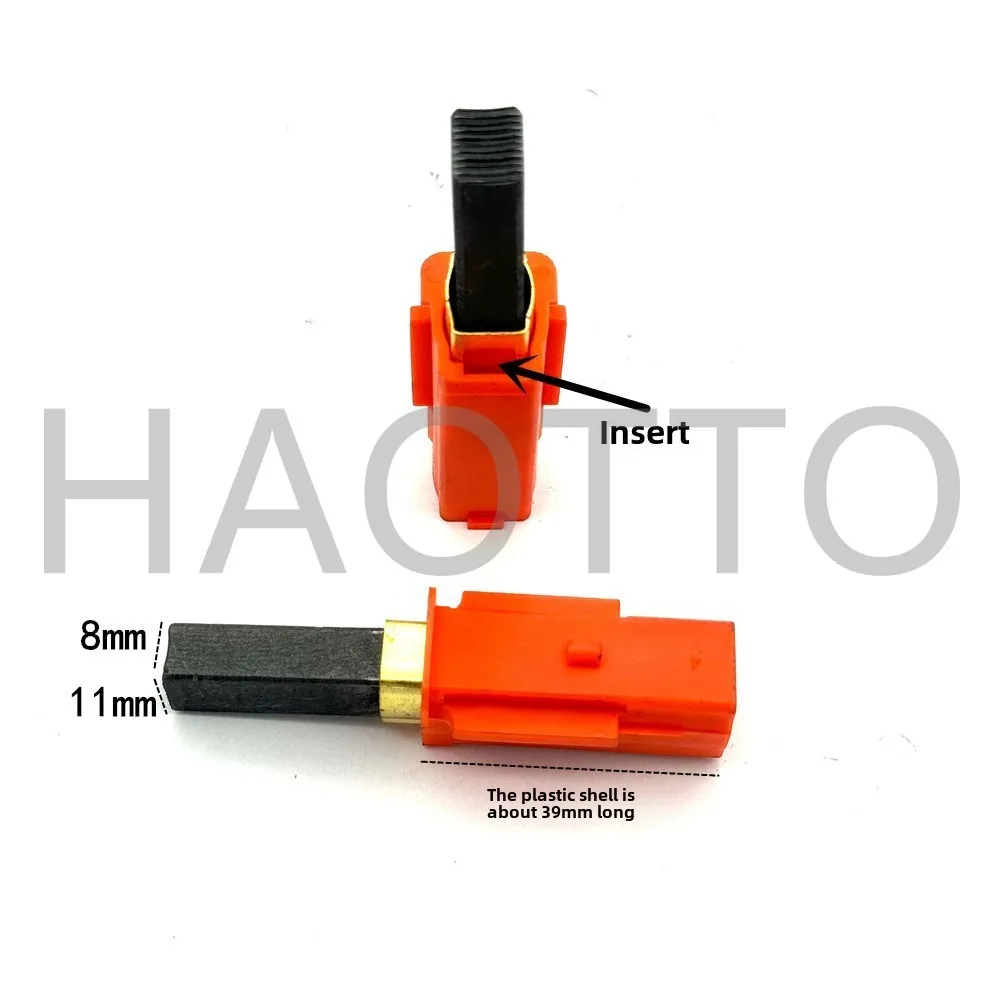 2Pcs DC24V Suction Machine Motor Carbon Brush 8X11X32 Vacuum Suction Washing Machine Motor Brush 117123-00 2026 Years For As Pic