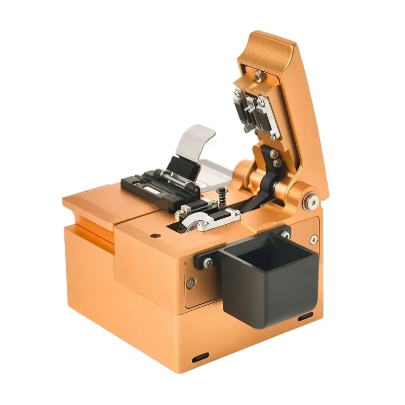 Hot Stripping Fiber Cleaver 70-170℃ 10 Gears Temp Control Flat End Face 5s Fast Stripping Portable Tool