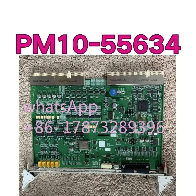 

Б/у плата управления PM10-55634 протестирована в порядке и быстро отправлено.