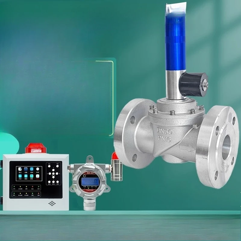 

Automatic shut-off valve Gas liquefied gas Industrial solenoid valve Emergency alarm Commercial