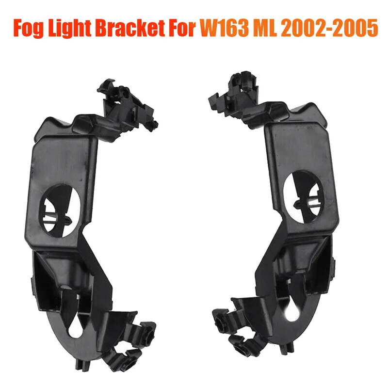 1Pair Front Left+Right Fog Light Lamp Bracket Frame for W163 ML320 ML500 ML350 02-05