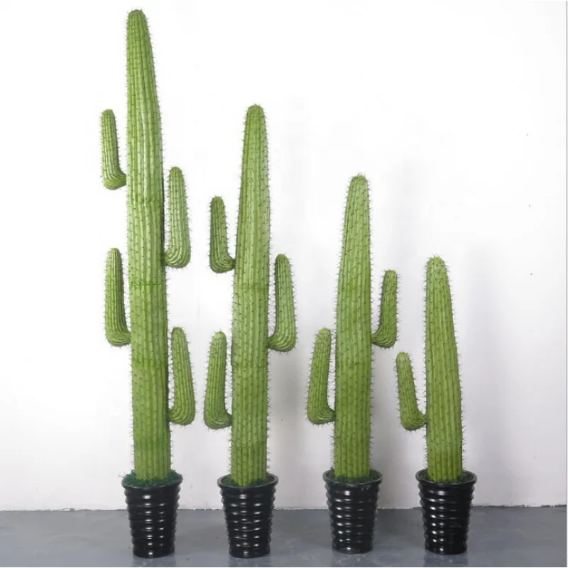 Songtao-plantas suculentas artificiales, Cactus de plástico para decoración, varios estilos