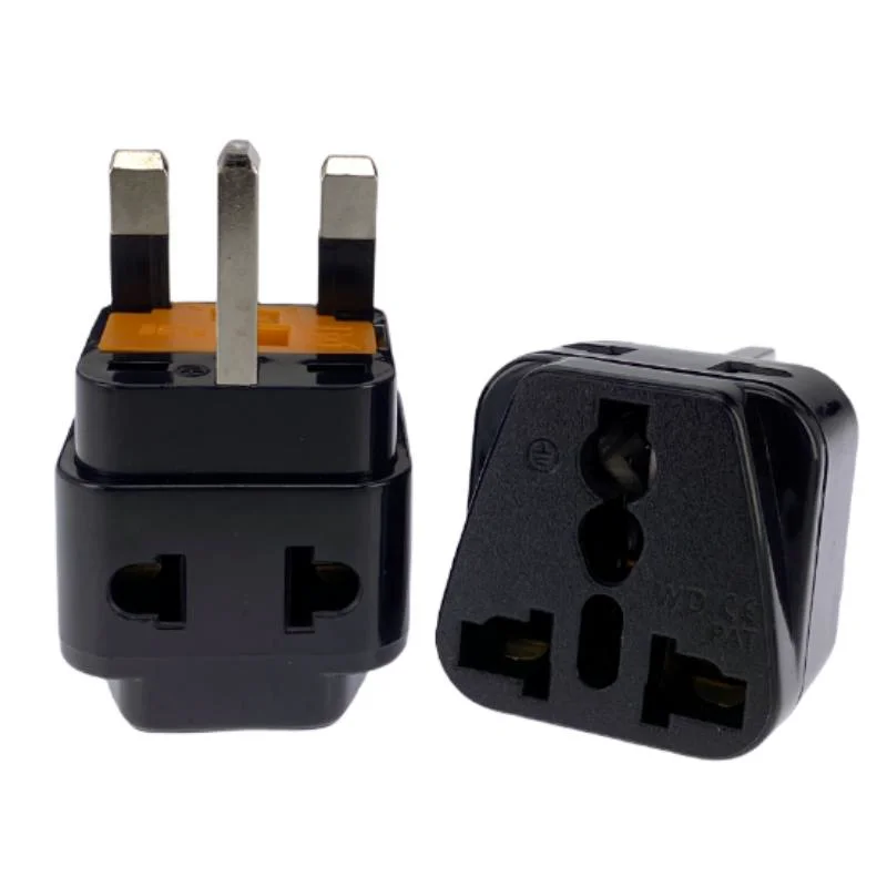 Universal UK Travel Plug US EU AU To UK Singapore Malaysia Travel Power Socket Plug Power Outlet Converter Electric Adaptors 13A