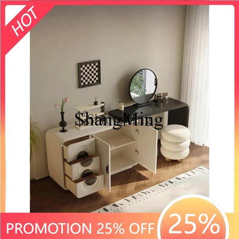 

CL style high-end dresser, chest and cabinet integrated master bedroom simple new solid wood makeup table
