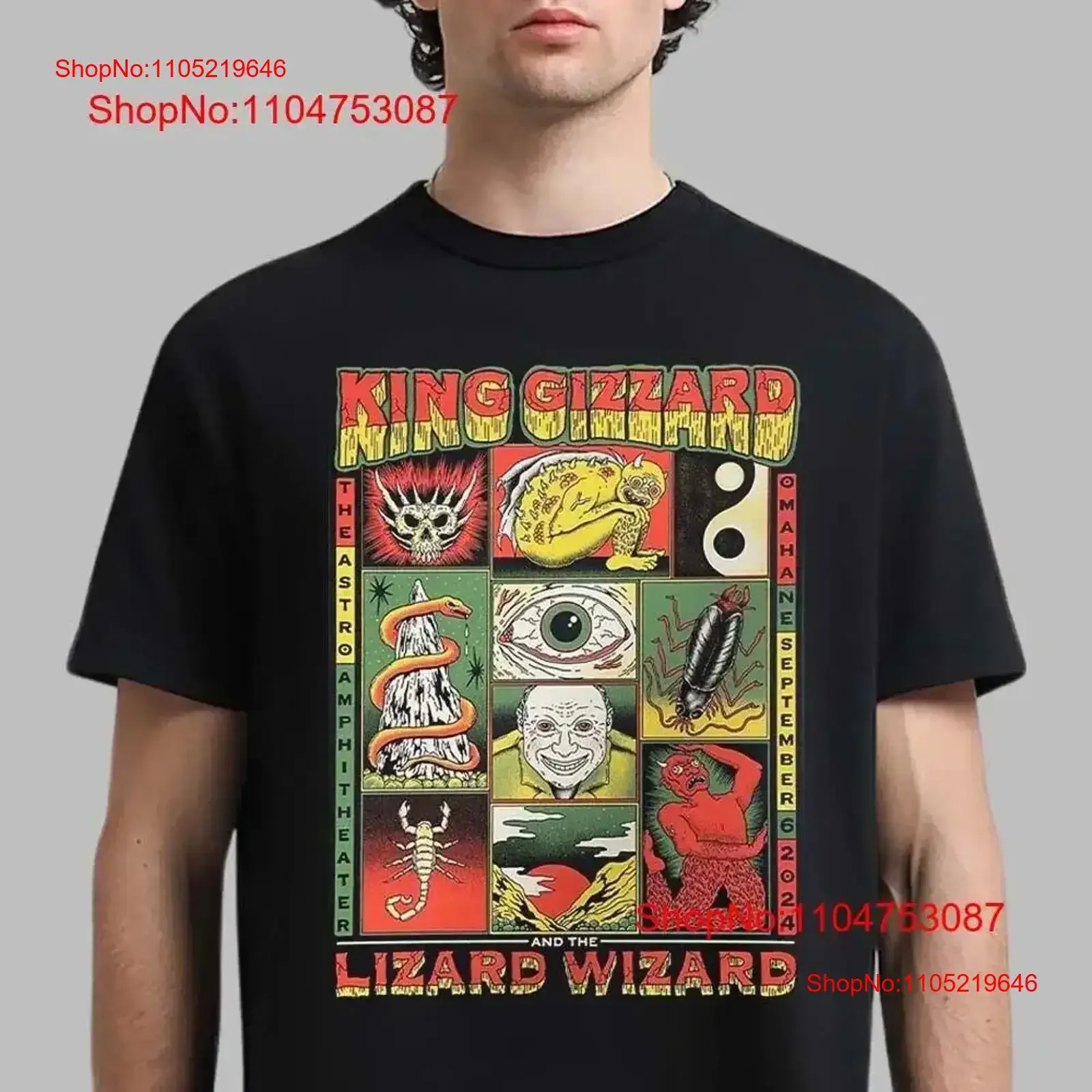 

Хлопковая футболка King Gizzard And The Lizard Wizard Tonights S 4XL ZL953, винтажная стильная модная повседневная эластичная винтажная футболка