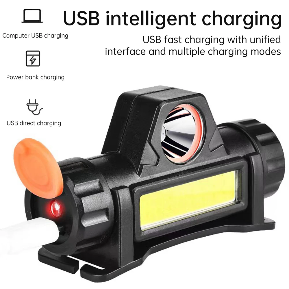Automatic Variable Photoelectric Welding Face Cover Lamp USB Charging Dual-purpose Headlight Argon Arc Weld Cap Lighting & glove