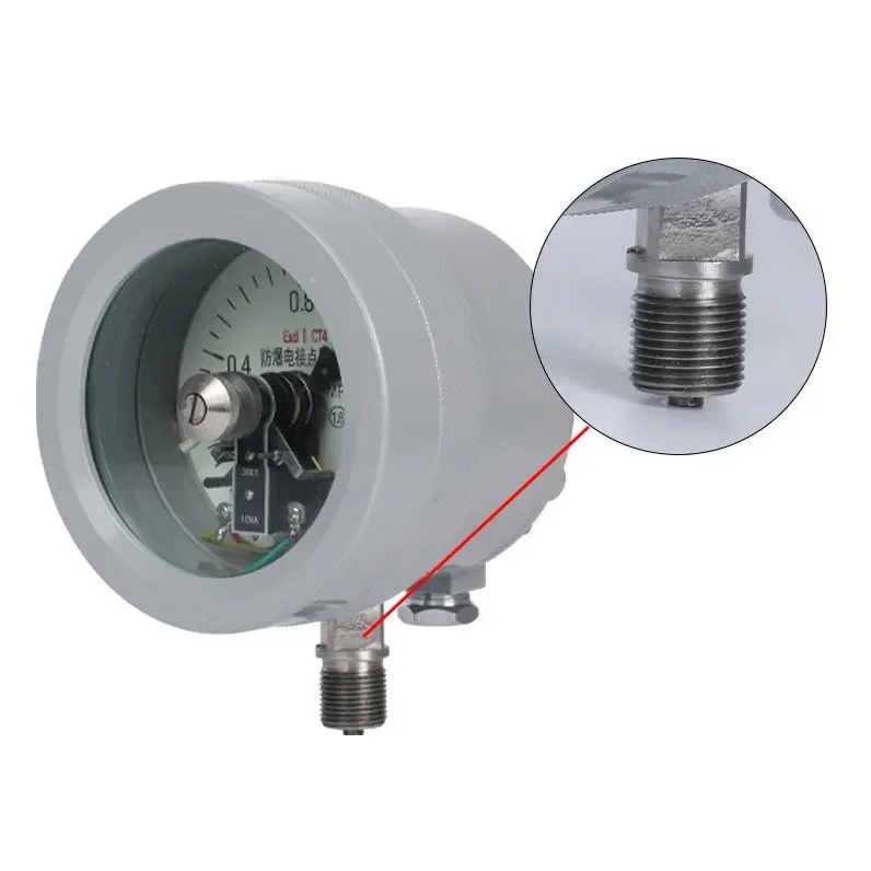 Explosion proof YX-160B explosion-proof electric contact pressure gauge with switch controller