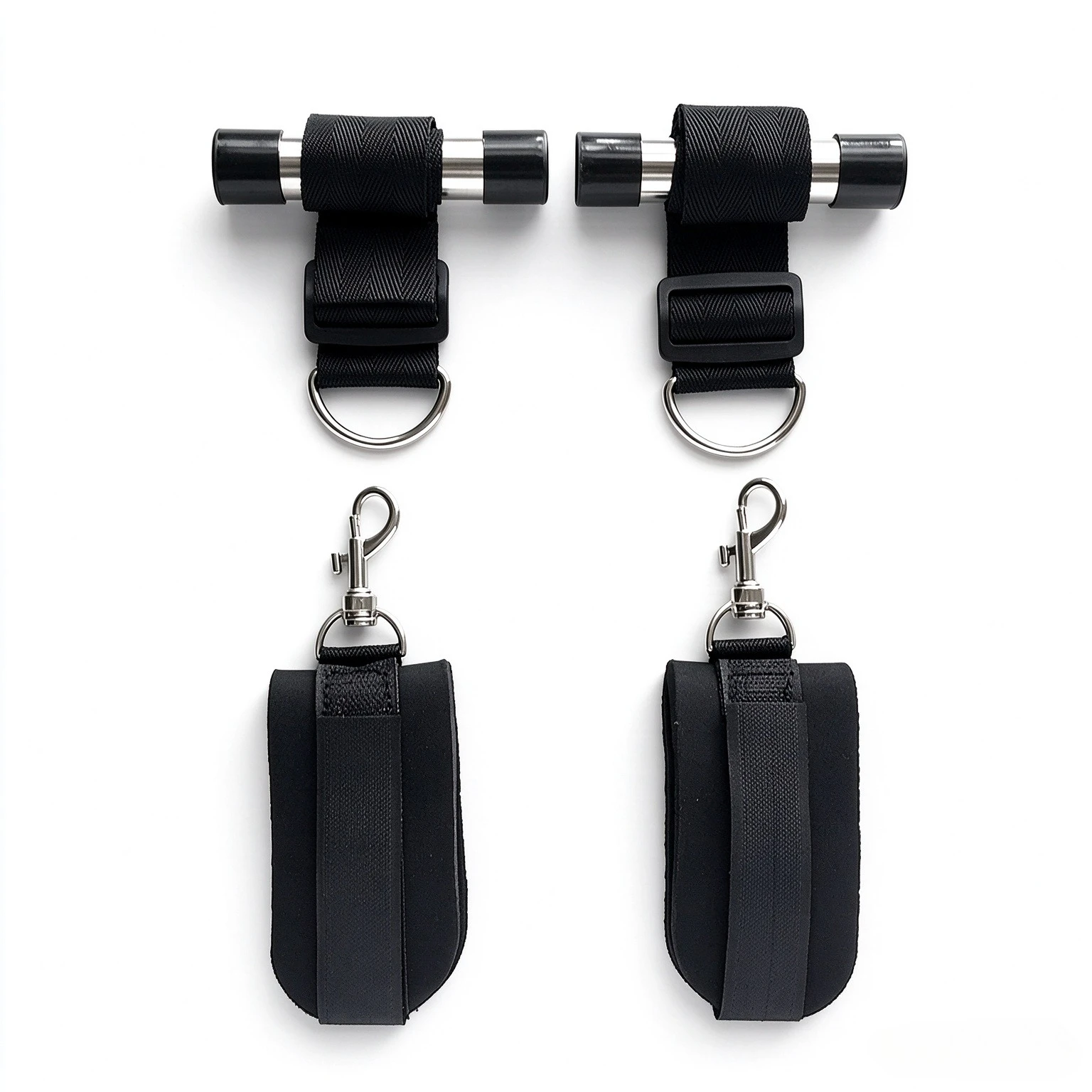 Hanging Handcuffs For Couples Door Mount Adjustable Strap Set Portable Door Hanging Restraint Wrist Cuffs Kit For Couple Game