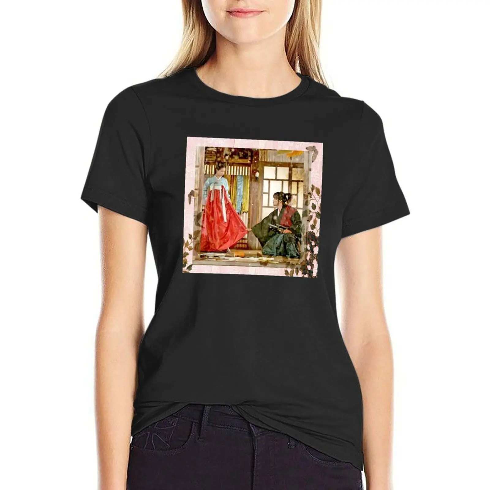 

mr sunshine Joseon Kdrama T-Shirt hippie clothes summer tops Woman clothes