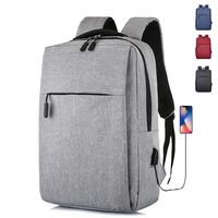 Simple shoulder bag men's computer bag large capacity leisure business laptop backpacks