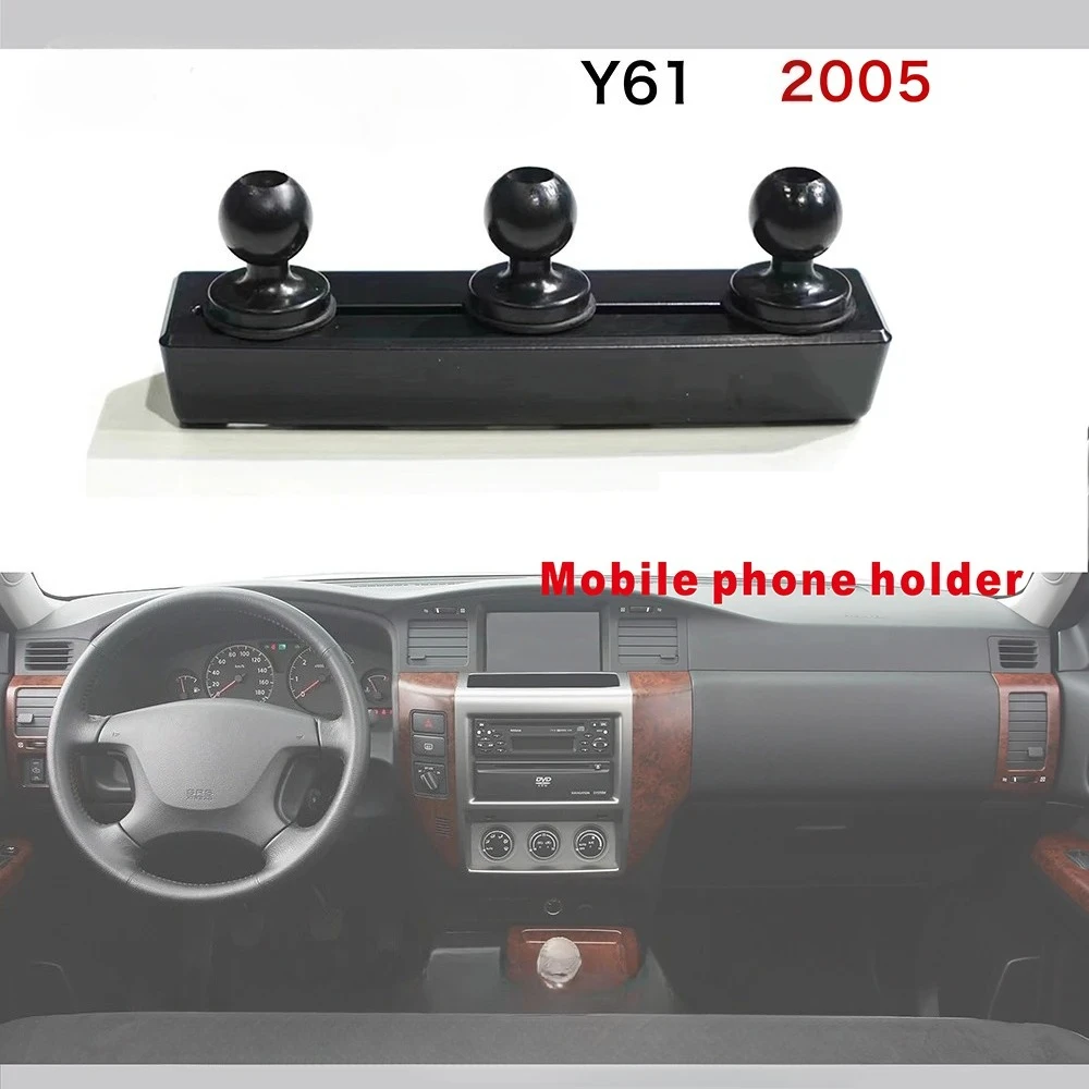 Mobile Hhone Base Bracket For Nissan Patrol Y61 Hand Microphone Holder Patrol Y…