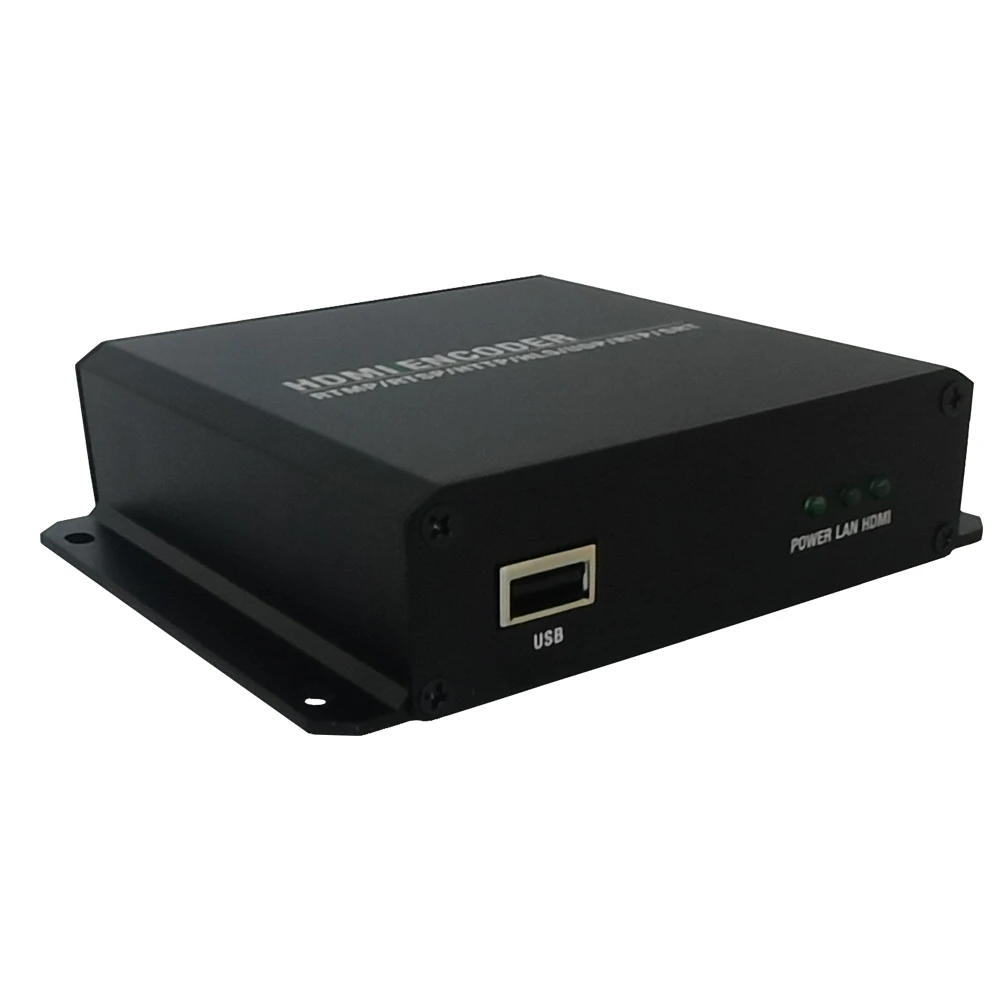 H265/H264 4k Ultra HD HDMI to IP Video Encoder 38400x2160P HD +USB Camera Input Live Streaming Encoding RTMP/UDP/HTTP/RTSP