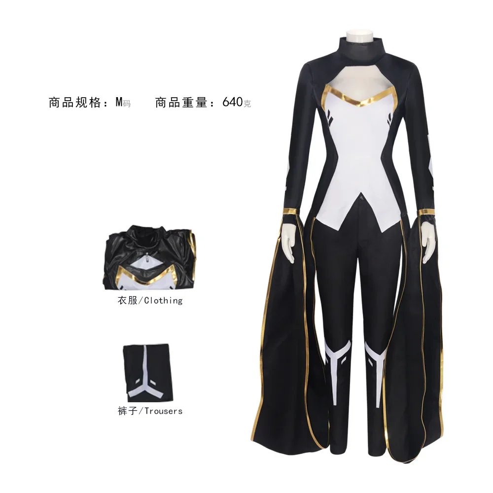 Movie Character X-Force Storm Cosplay Black Uniform Top Pants Set Comic Con Theme Party Costume view 5