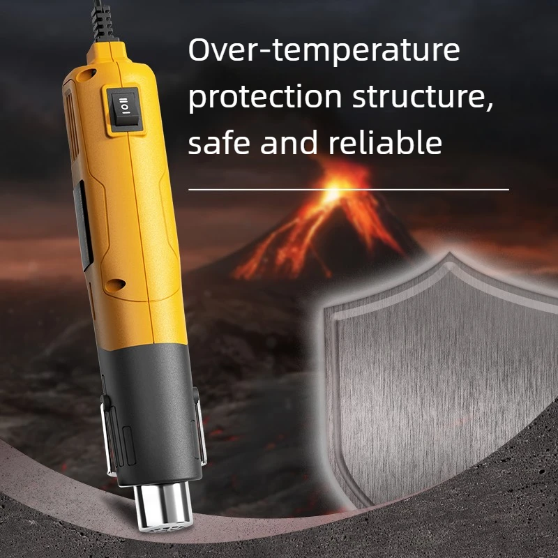 Deli Industrial Hair dryer Heat Gun Hot Air Gun Air dryer for soldering Thermal blower Soldering station Shrink wrapping Tools