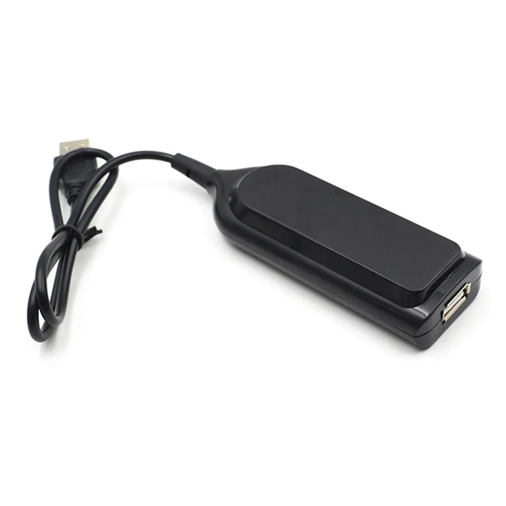 

Portable High USB 2.0 Data Expansion Hub USB Splitter for XP/ Vista 7 8 10 Laptop PC Computer (Black)