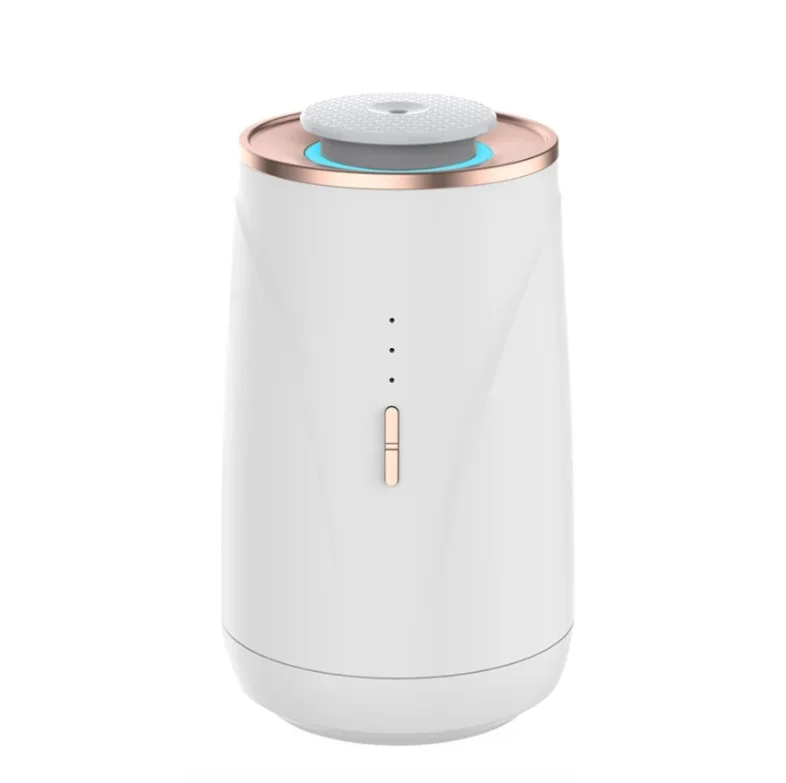 Intelligent car aromatherapy device, portable rechargeable, customized car air freshener