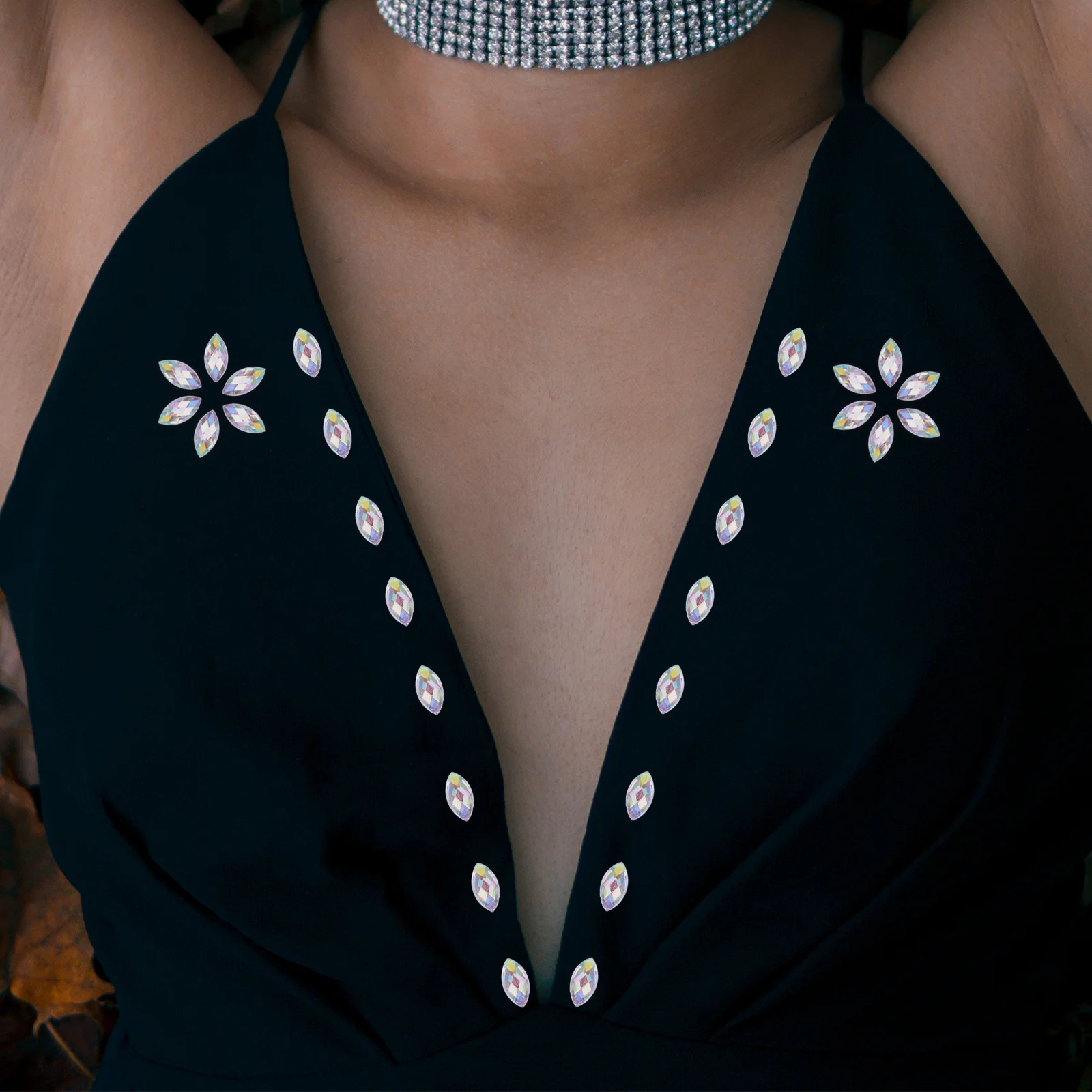 

600Pcs Versatile Sizes Acrylic Flatback Rhinestones Shaped Gems for DIY Projects Accessories Phone Case Rhinestones