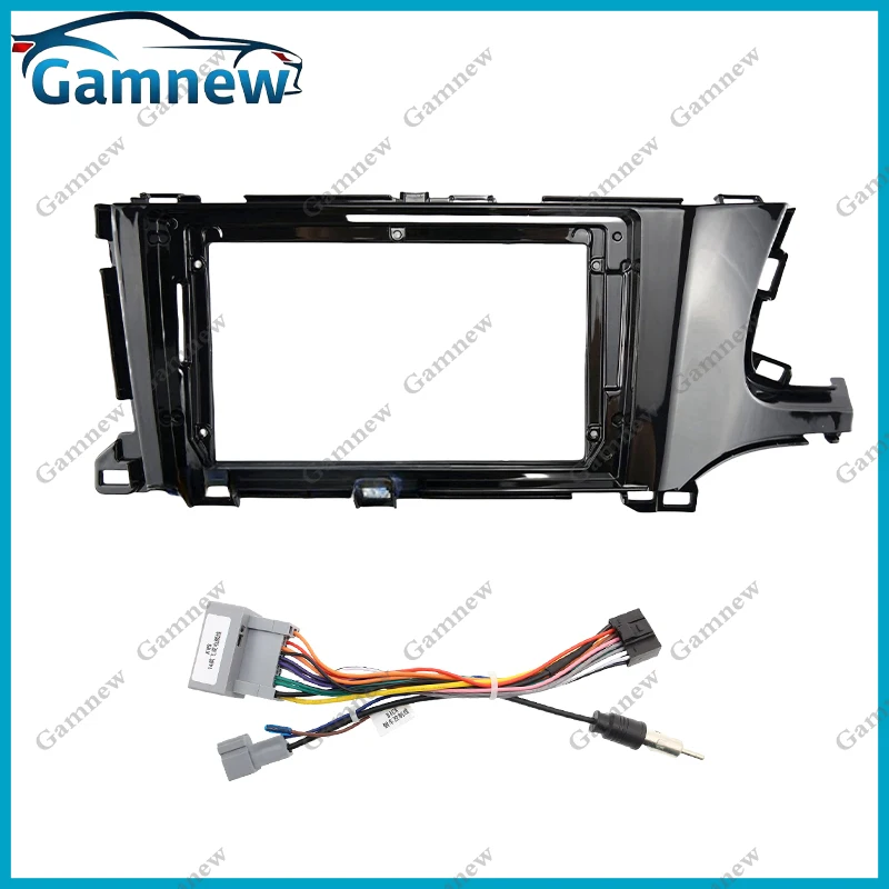 9 Inch Car Frame Cable Canbus Fascia Adapter For Honda City Shuttle 2015-2020 Android Radio Dash Fitting Panel Kit