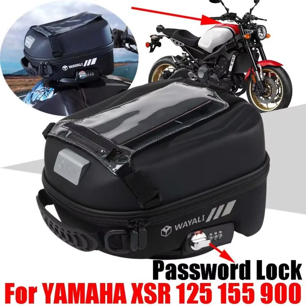 

For YAMAHA XSR900 XSR155 XSR125 XSR 900 155 125 Accessories Tank Bag Storage Bags Luggage Tanklock Backpack GPS Navigation Bag