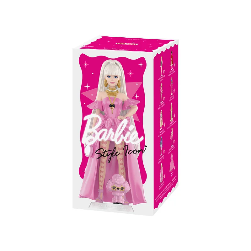 Popmart Barbie Style Icon Series Blind Box Toys Trendy Cartoon