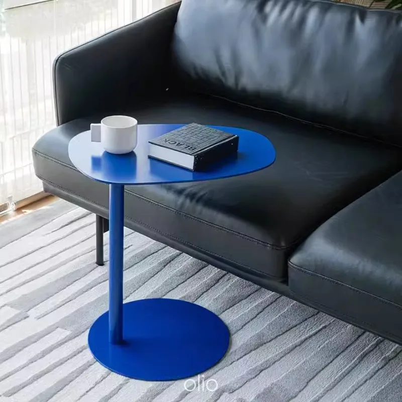 Ins Dopamine Coffee Table Designer Side Tables for Sofa Space-Saving Bedside Table Multifunctional Living Room Mini End Tables