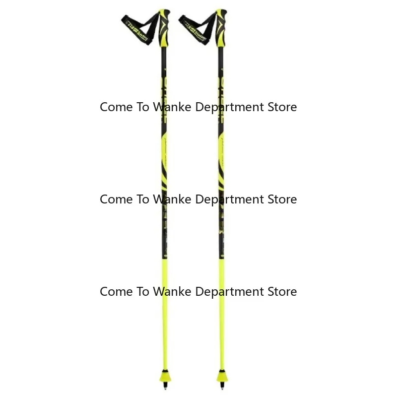 Carbon Fiber Ski Poles Lightweight Telescopic Snow Poles for Adults Outdoor Skiing Hiking Tools
