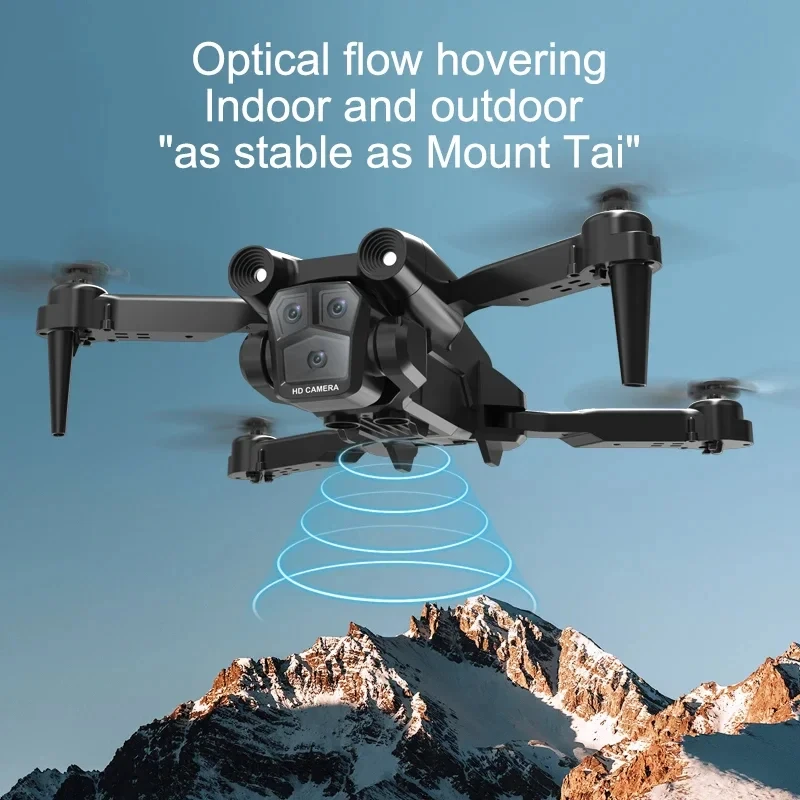 Lenovo M4 Drone 8K Professional With Wide Angle Triple HD Camera Foldable Optical Flow Positioning Upgraded RC 9000m New 2024