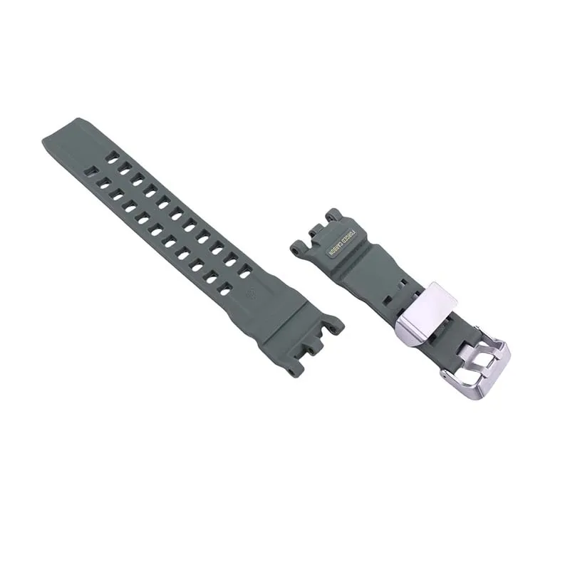 Casio 2 세대 빅 머드 킹 GWG-2000 2040 시계 스트랩 액세서리와 호환되는 수지 시계 밴드 남성과 여성 버클