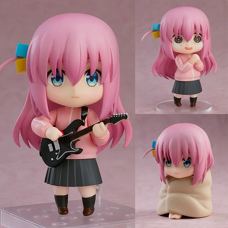 GSC، GoodSmile رجل طين GSC أصلي أصلي # 2069 Goto Solitary Rockman أنيمي دمية متنقلة لعبة مجسمة مجموعة هدايا متوفرة في المخزون #3