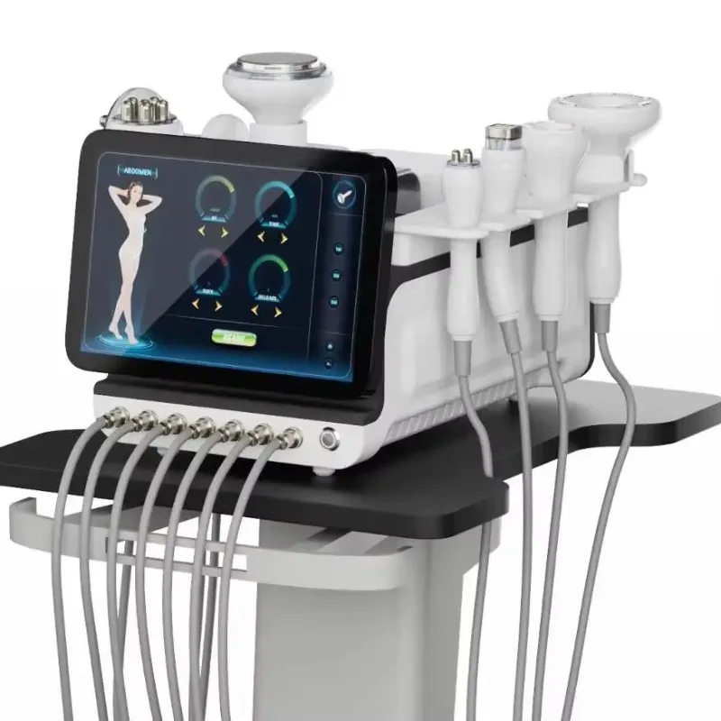 Ultrasound Cavitation RF Face Lifting Body Slimming and Skin Regeneration Machine for Beauty Salon Use