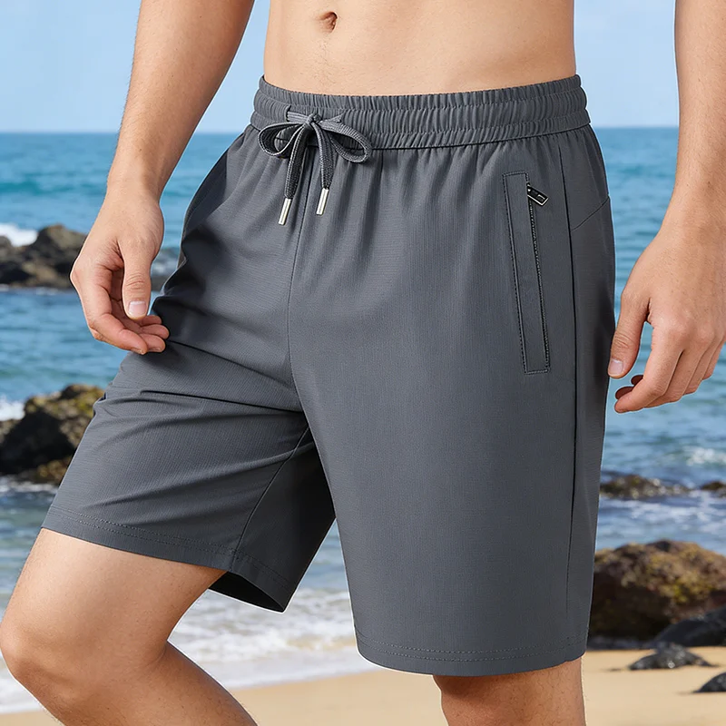 Men New Comfortable Elastic Waist Clothing Male Breathable Short Trousers Summer New Arrival Sports 7XL 8XL Plus Size Shorts
