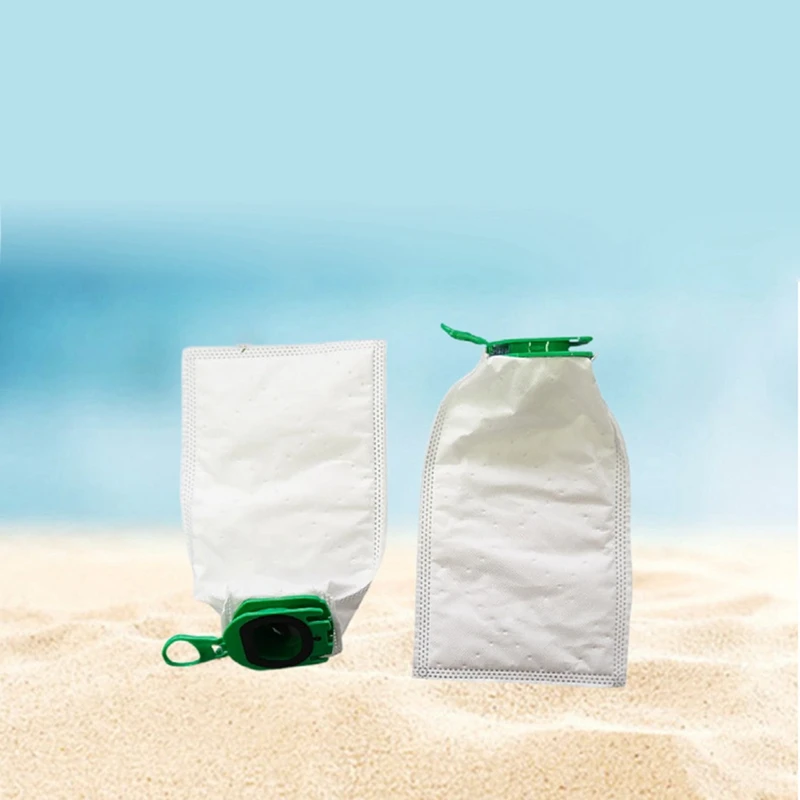 ถุงหูรูดเปลี่ยนได้5ชิ้นสำหรับเครื่องดูดฝุ่นหุ่นยนต์บ้าน VB100 Vorwerk Kobold อะไหล่ FP100